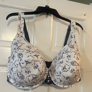 Lane Bryant Lightly Lined Full Coverage Bra Size 42H
